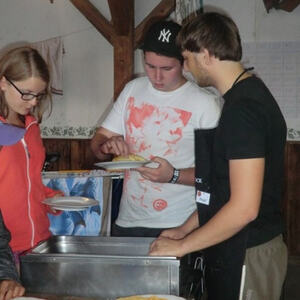 Pfarrhof-Team auf Besuch