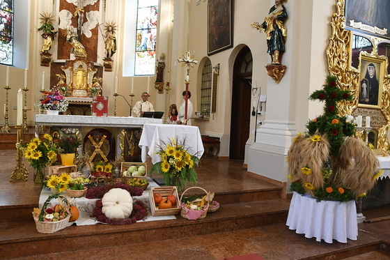 Erntedankfest in der Pfarrgemeinde Kopfing 