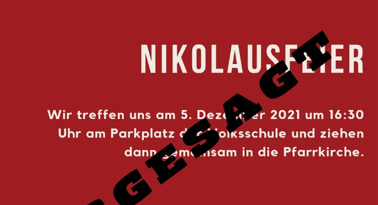 Flyer Nikolausfeier