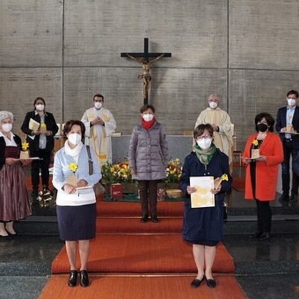      Beauftragungsfeier des neuen Seelsorgeteams                          