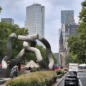 Kunstwerk am Kurfürstendamm