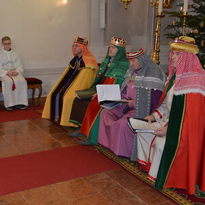 Dreikönigsmesse in der Pfarrkirche Kopfing