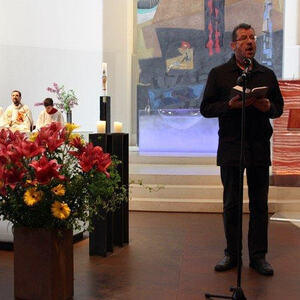 Christian Mayr in unserer Pfarre St. Konrad