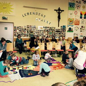 Kinderliturgiefeier Palmsonntag 2015, Pfarre Neumarkt im Mühlkreis