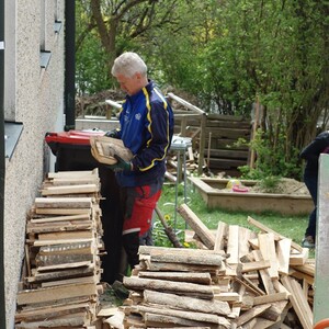 Roboteinsatz beim Pfarrzentrum