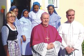 Vier Ordenfrauen wurden in der Pfarre Grieskirchen willkommen geheißen. / Foto: privat