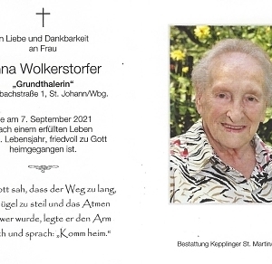 verstorben am 07. September 2021