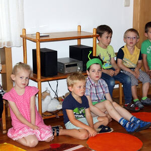 Abschied von Pfr. Wimmer im Kindergarten