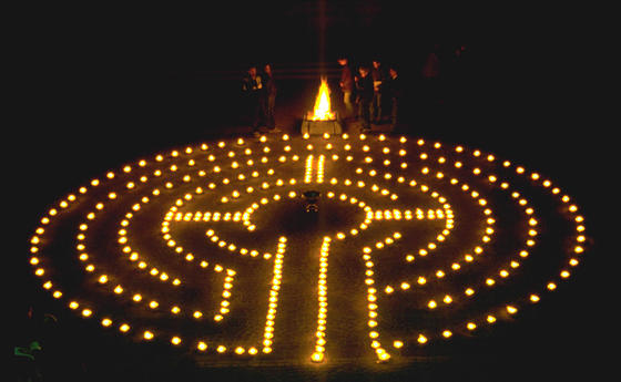 Labyrinth Kerzen