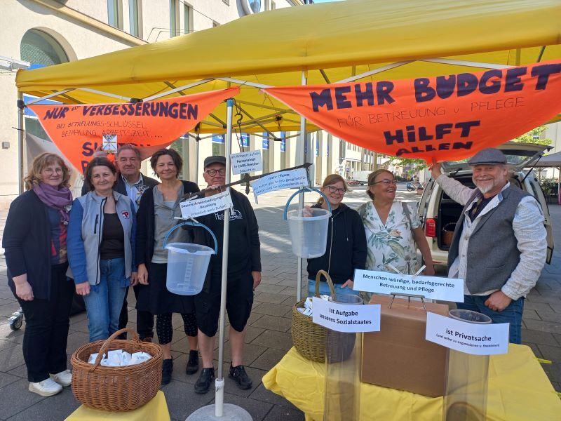 Mehr für Care-Arbeit