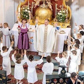 Wie ein Fisch im Wasser, so leben wir in dir