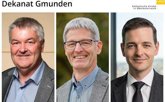 Dekanat Gmunden: Pfarrer und Pfarrvorstände der zukünftigen Pfarre stehen fest