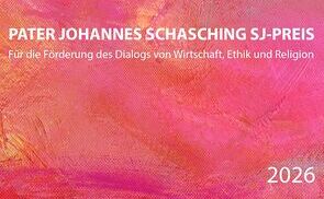 Pater Johannes Schasching SJ-Preis ausgeschrieben