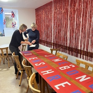 die fleißigen Helfer für den Pfarrball in Kleinmünchen