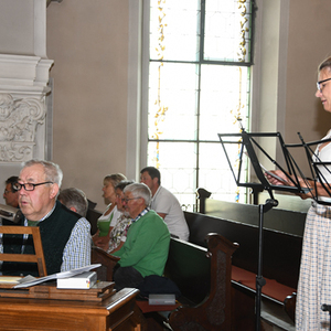 Maiandacht der Bezirksgoldhauben