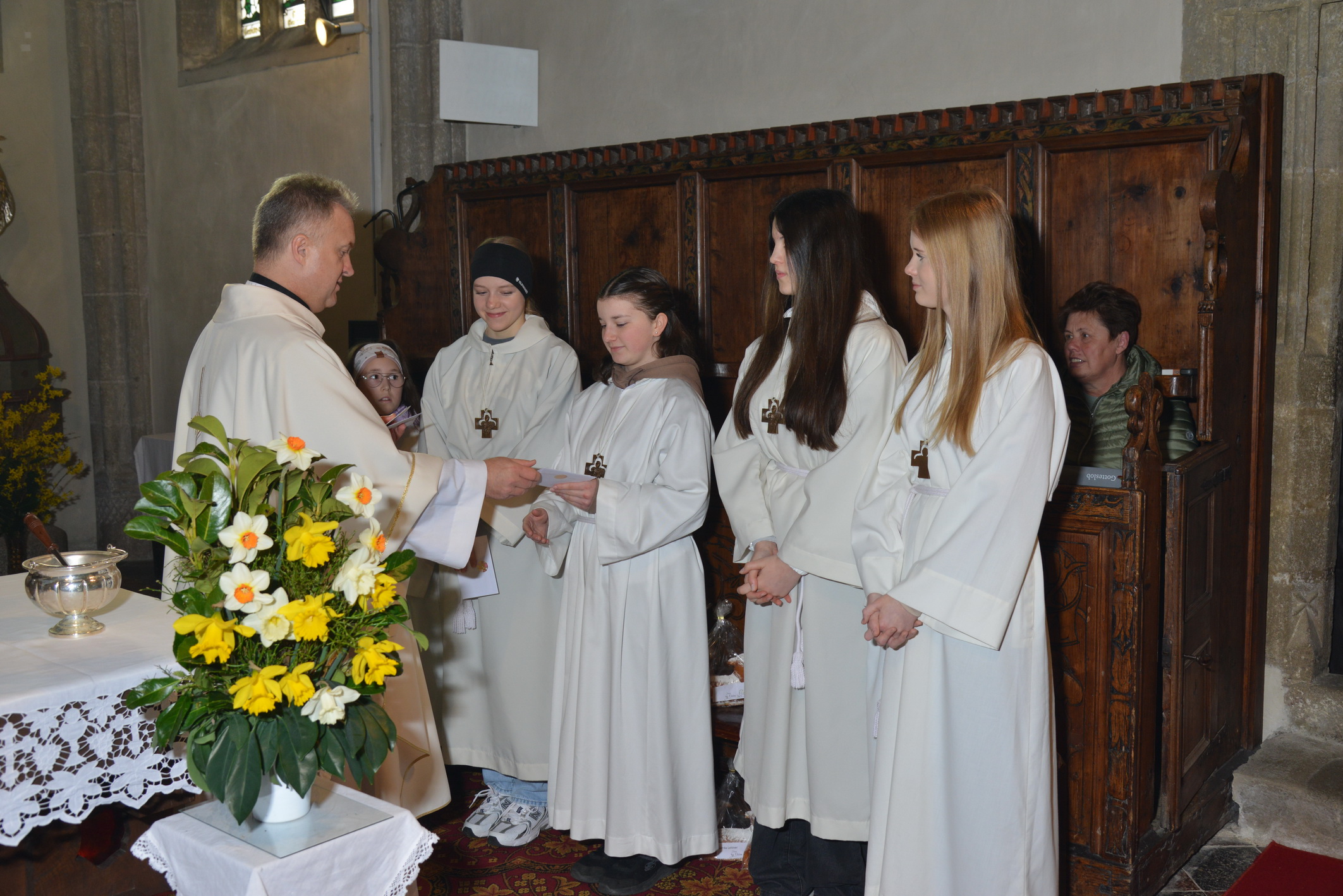 Verabschiedung der Ministranten