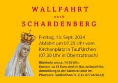 Wallfahrt Schardenberg 2024 / Pfarre Taufkirchen - KnRu
