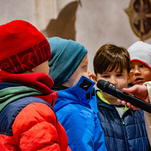 Erstkommunionkinder stellten sich im Gottesdienst vor