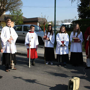 Palmweihe und Festzug