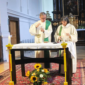 mit Gilbert Mathie u. Isabella Haider