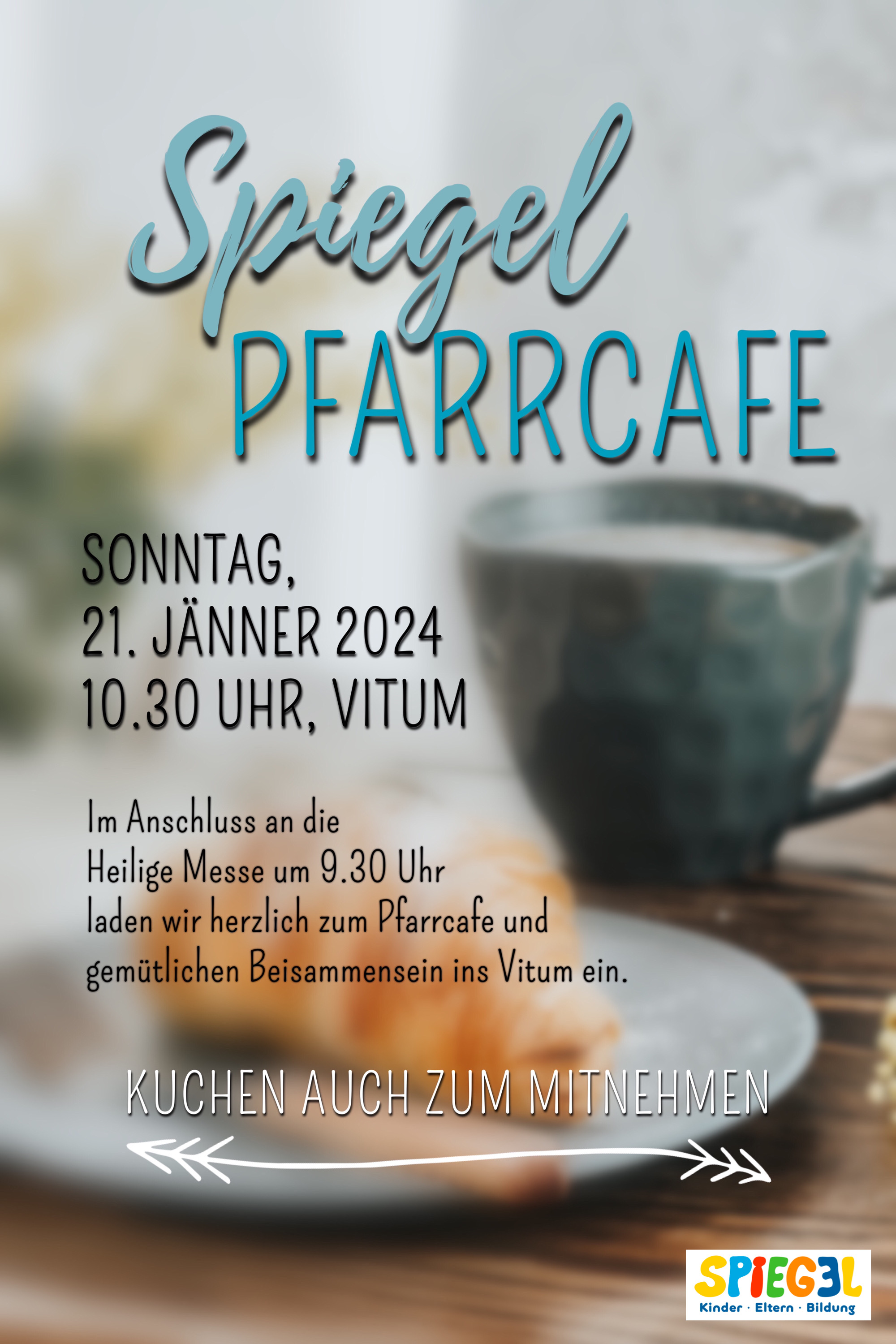 Flyer Spiegel Pfarrcafe
