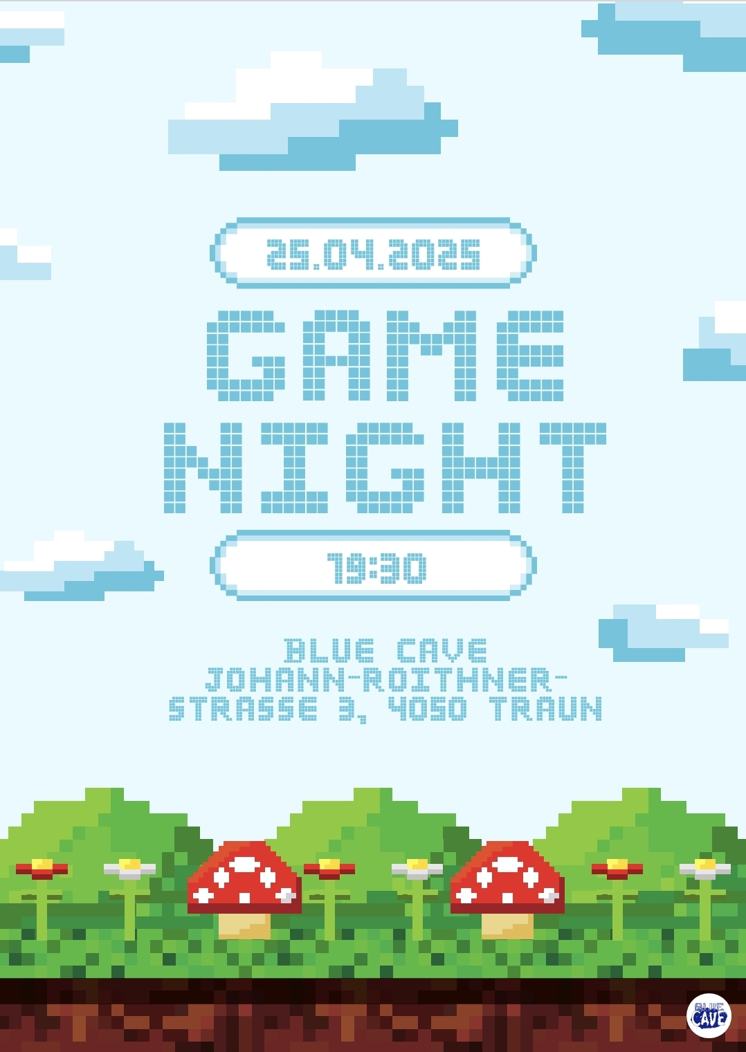 Game Night im Blue Cave