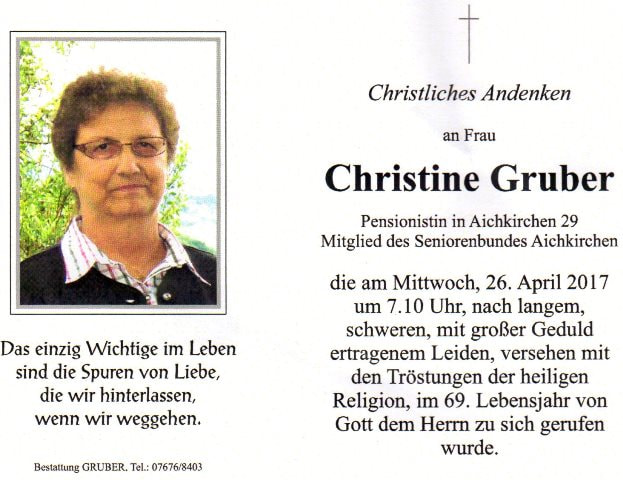 Christine Gruber