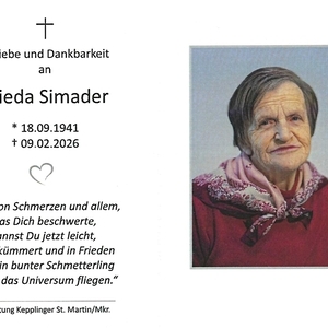 verstorben am 09. Februar 2026