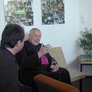 Besuch in der der damals noch so bezeichneten Hauptschule