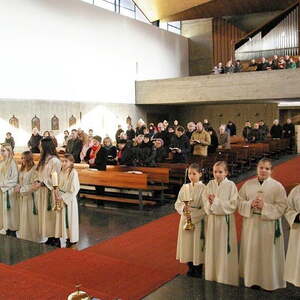 Amtsniederlegung v. Mesner Josef Riedl