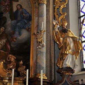 Hl. Wolfgang, Hauptaltar, rechts