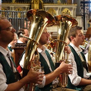 ... und das Tenorhorn geblasen!