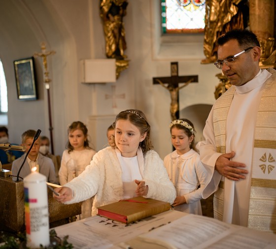 Erstkommunion 2021 in Pramet / © Hamster Erstkommunion 2021 in Pramet