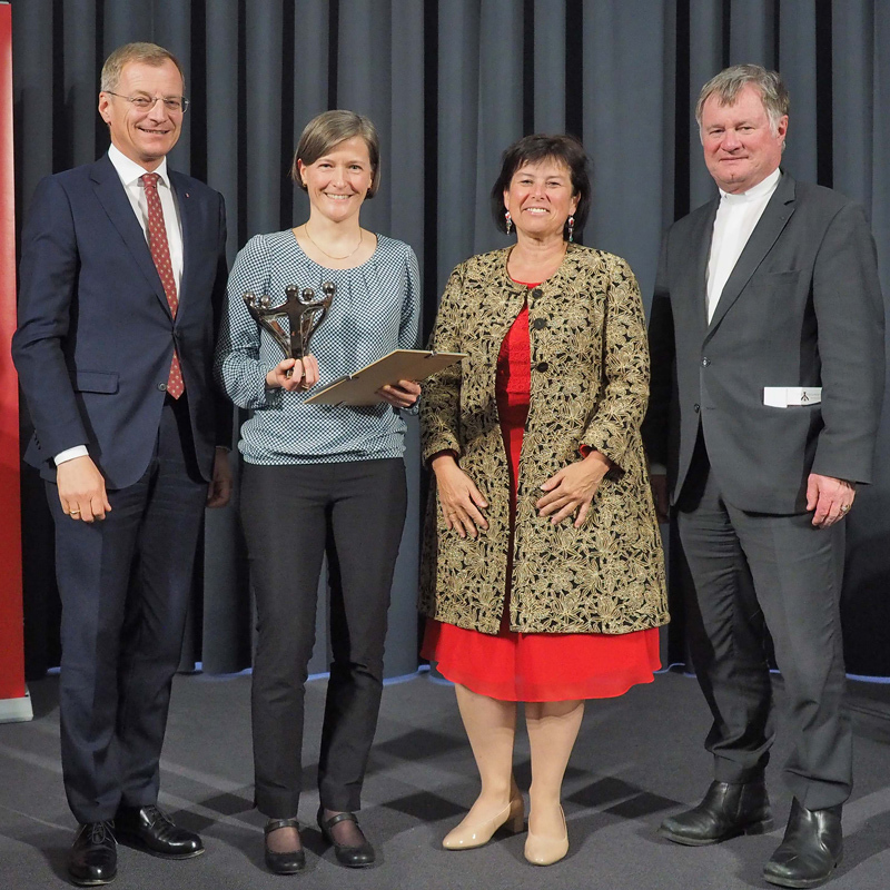 Christa Tatár bei der Solidaritätspreisverleihung 2019