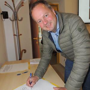 Präsentation der Zeitkapsel