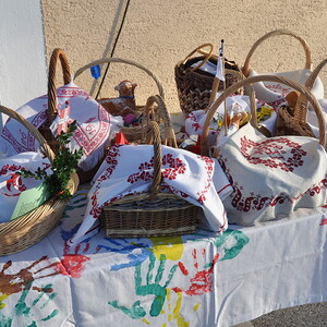 zur Weihe mitgebrachte Speisen 