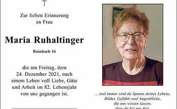 Maria Ruhaltinger
