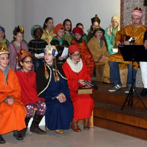 Sternsinger bei den Gottesdiensten