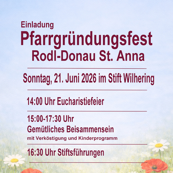 Plakat Gründungsfest