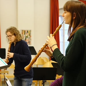 Veronika Traxler (Blockflöte), Domenika Thanner (Oboe)