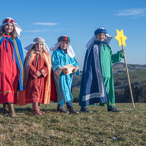 Sternsinger waren unterwegs in Kirchdorf