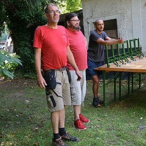 Vorbereitungen für das Pfarrfest