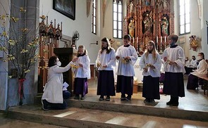 Ministranten Aufnahme