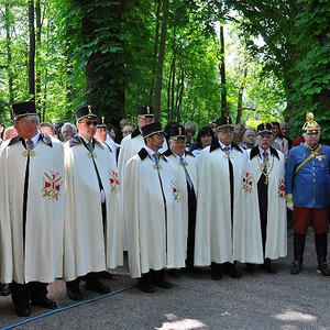 Gedenkfeier 200 Jahre Schlacht um Ebelsberg im Schloßpark