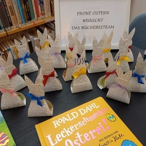 Vorlesetag in der Bücherei Buchkirchen - Ostern lässt grüßen