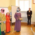 Die Sternsinger der Dompfarre auf Besuch im Bischofshof.