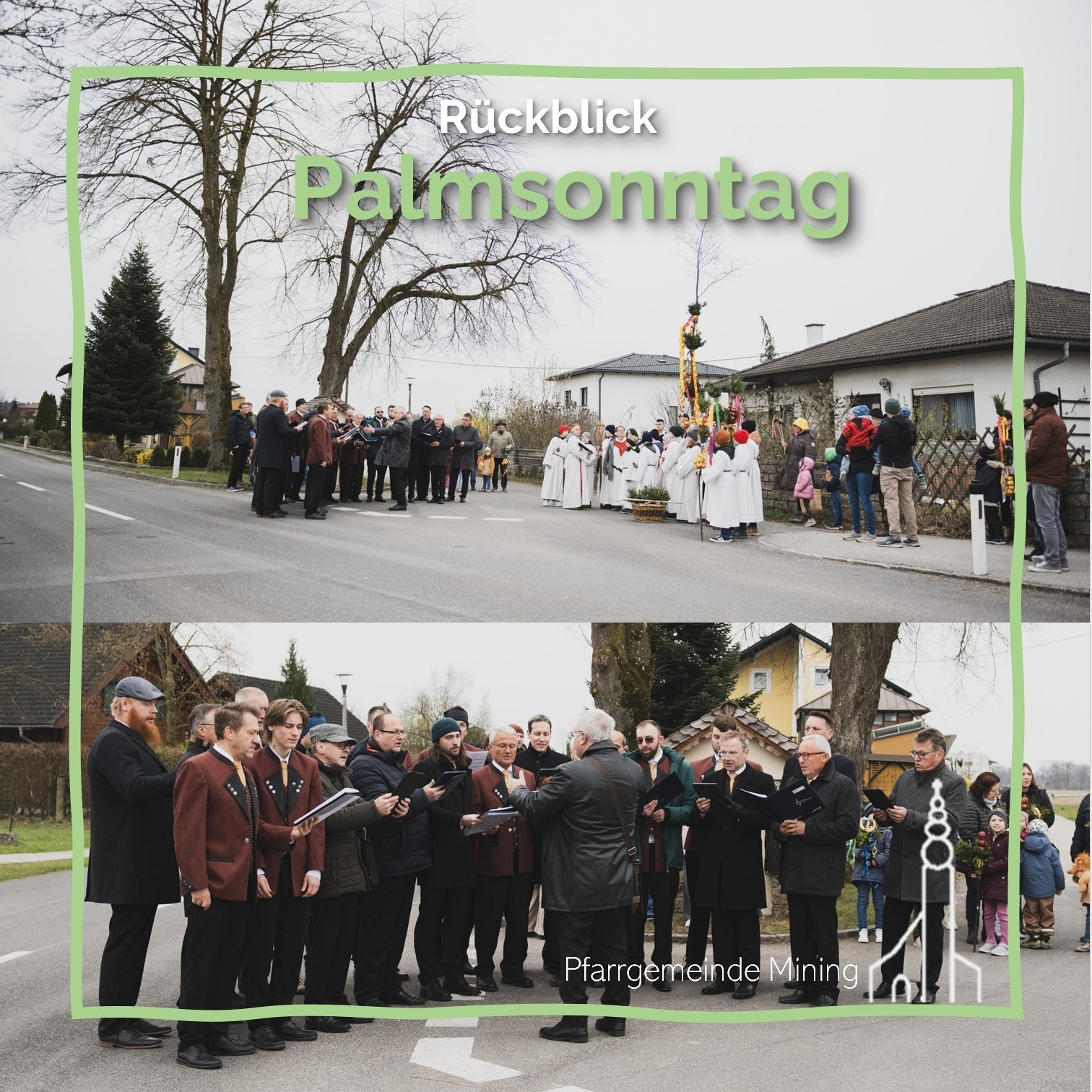 Rückblick Palmsonntag in Mining
