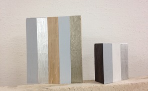 Künstlerischer Baustein von Mary Fernety und Christoph Herndler / © Holzleitner, Pfarre Enns St. Marien Künstlerischer Baustein von Mary Fernety und Christoph Herndler