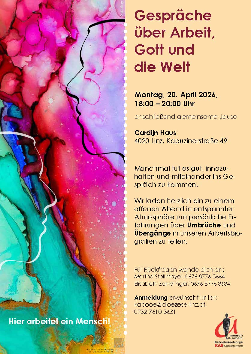 Einladung Gespräche