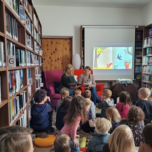 Osterbilderbuchkino in der Bibliothek Bad Zell
